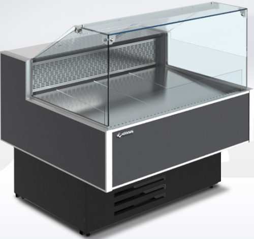 Витрина холодильная напольная CRYSPI SONATA QUADRO SN 1200 LED (RAL 7016)
