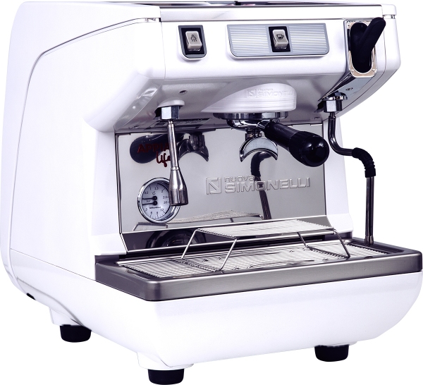 Кофемашина рожковая полуавтоматическая NUOVA SIMONELLI APPIA LIFE 1GR S 220V WHITE+HIGH GROUPS