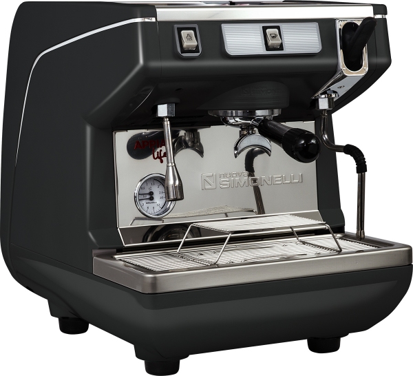 Кофемашина рожковая полуавтоматическая NUOVA SIMONELLI APPIA LIFE 1GR S 220V BLACK+HIGH GROUPS