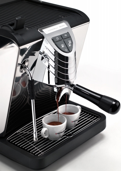 Кофемашина рожковая автоматическая NUOVA SIMONELLI OSCAR II TANK BLACK+PROF.PRESSOSTAT, 220V