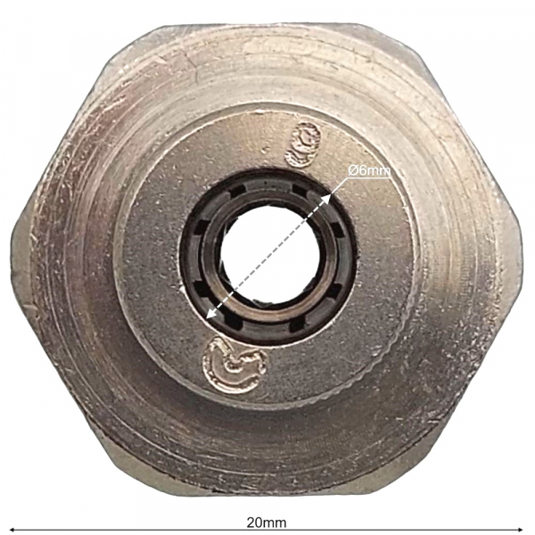 Фитинг цанга G3/8 - 6